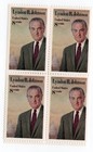 Scott #1503 Lyndon B. Johnson Block of 4 Stamps - MNH