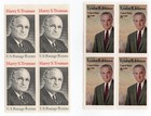 Scott #1499 & 1503 Harry Truman Lyndon Johnson Block of 4 Stamps - MNH