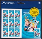 Scott #3534 Porky Pig Sheet of 10 Stamps - Sealed (Blue)