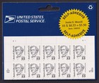 Scott #2941 Justin S. Morrill (Vermont) Plate Block of 10 Stamps - Sealed