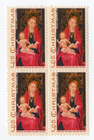 Scott #1336 Madonna & Child Block of 4 Stamps - MNH