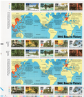 Scott #2838 WW2 1944: Road to Victory Sheet of 20 Stamps - MNH