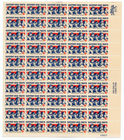 Scott #1342 Support Our Youth Sheet of 50 Stamps - MNH P#29837 LR