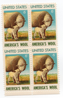 Scott #1423 Sheet America's Wood Block of 4 Stamps - MNH