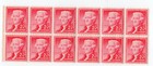 Scott #1033 Thomas Jefferson Block of 12 Stamps - MNH