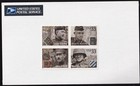 Scott #3396 Distinguished Soldiers Block of 4 Stamps - Sealed