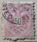 Stamp Austria 1883 #46 used