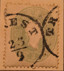 Stamp Austria 1861 #13 used