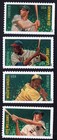 Scott #4694-4695-4696-4697 MLB All-Stars (4) Single Stamps - MNH