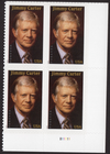 Scott #6043 Jimmy Carter Georgia Plate Block of 4 Forever Stamps - MNH