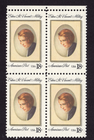 Scott #1926 Edna St. Vincent Millay Block of 4 Stamps - MNH