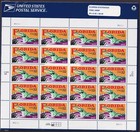Scott #2950 Florida Gators Sheet of 20 32¢ Stamps - Sealed