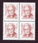 Scott #2179a Virginia Apgar Block of 4 Stamps - MNH