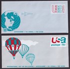 Scott #UC46 & UC48 Folded Stamped Entire Aerogramme