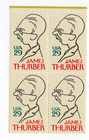 Scott #2862 James Thurber Block of 4 Stamps - MNH