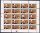 Scott #3221 Stephen Vincent Benet Sheet of 20 Stamps - MNH