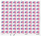 Scott #2531 Flags on Parade Sheet of 100 Stamps - MNH P#1112 LL