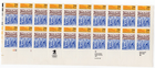 Scott #2616 World Columbian Expo Plate Block of 20 Stamps - MNH LL