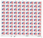 Scott #2531 Flags on Parade Sheet of 100 Stamps - MNH P#1111 LL