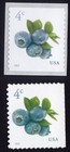 Scott #5652-5653 Blueberries Coil & Sheet Single Stamp - MNH