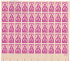 Scott #1087 Polio Sheet of 50 Stamps - MNH P#25604 LR