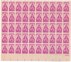Scott #1087 Polio Sheet of 50 Stamps - MNH P#25603 LR #1
