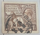 Stamp Great Britain 1924 #186 used