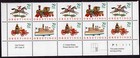 Scott #2714a Christmas Toy Engines Plate Block of 10 Stamps - MNH P#P11111