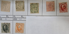 Stamp Luxembourg 1882-92 #48-49, 51-52, 60-62 used