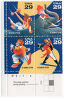 Scott #2753a Circus Events (Elephant) Plate Block of 4 Stamps - MNH