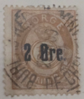Stamp Norway 1888 #46 used