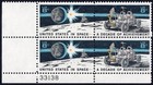 Scott #1435b Space Achievement on Moon Plate Block of 4 Stamps - MNH P#33138 LL