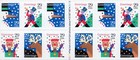 Scott #2802a Christmas Greetings (Snowman) Booklet of 12 Stamps - MNH P#V3333333