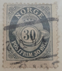 Stamp Norway 1907 #55 used