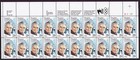 Scott #2699 Theodore von Karman (Rocket Scientist) Plate Block of 20 Stamps MNH