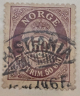 Stamp Norway 1901 #57 used