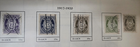 Stamp Norway 1917-20 #82, 84, 91-92 used