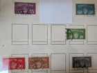 Stamp Norway 1937-38 Official #O24, O26-O27, O29-O31 used