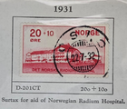 Stamp Norway 1931 Semi-Postal #B4 used
