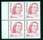 Scott #2175c Red Cloud Block of 4 Stamps - MNH w/selvage