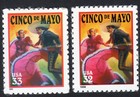 Scott #3203 & 3309 Cinco de Mayo Single Stamps - MNH