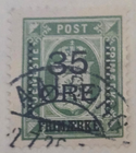 Stamp Denmark 1912 #81 used