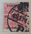 Stamp Denmark 1918 #140 used