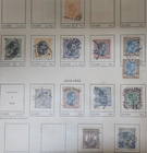 Stamp Denmark 1918-22 #99, 107, 111, 115-117, 121, 123, 158, 161-162 used