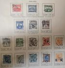 Stamp Denmark 1920-22 collection of 16 used