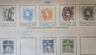 Stamp Denmark #215-220, 222-223, 228 used