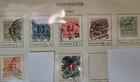 Stamp Denmark 1907 Newspaper #P1-P6, P8 used