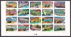 SCOTT #3591-3610 Greetings America Strip of 20 Stamps (N-W) - MNH