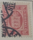 Stamp Denmark 1899 Official #O10 used