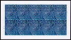 Scott #5853 Blue $1 Floral Geometry Sheet of 10 Stamps - MNH
